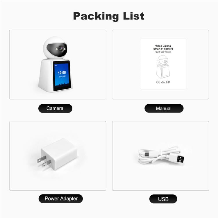 Srihome SH053 4MP 2.8 inch IPS Screen Smart Video Calling IP Camera Baby Monitor Srihome SH053 4MP 2.8 inch IPS Screen Smart Video Calling IP Camera Baby Monitor
